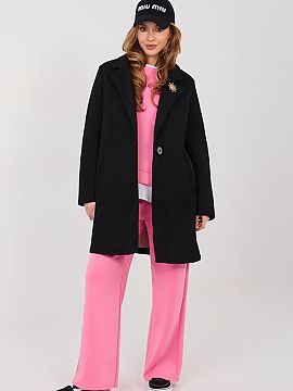 Päťdielna formálne oblečenie Rue Paris  Elegantný dámsky kabát s klasickým strihom je ideálnou voľbou na prechodné obdobie, jeseň, zimu a jar. Model sa skvele hodí do kaž