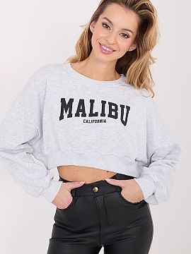 mikina Factory Price  Dámsky sweatshirt v štýle casual je skvelou voľbou pre každodenné nosenie pre ženy, ktoré oceniajú pohodlie a štýlový vzhľad. K