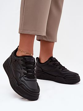 Športová obuv Step in style  Tenisky pre dámy značky Big Star vyrobené z ekokože. Osadené na platforme. Tento model sa vyznačuje výnimočnou vložkou HI-POLY SYST