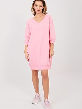 Šaty na deň BFG  Pohodlné šaty s jednoduchým strihom sú skvelým návrhom na každodenné outfity, kombinujúce pohodlie nosenia s casual štýlom. Hladk