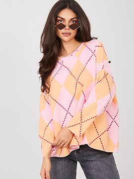mikina Factory Price  Módna dámska blúza vo veľkosti oversize je ideálnou voľbou pre ženy, ktoré oceniajú pohodlie a voľný, neformálny štýl. Uvoľne