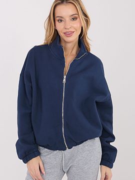 mikina Factory Price  Klasická dámska mikina v casual štýle je univerzálnou ponukou na každý deň. Hladký vzor jej dodáva minimalistický charakter, vďa