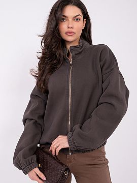 mikina Factory Price  Klasická dámska mikina v casual štýle je univerzálnou ponukou na každý deň. Hladký vzor jej dodáva minimalistický charakter, vďa