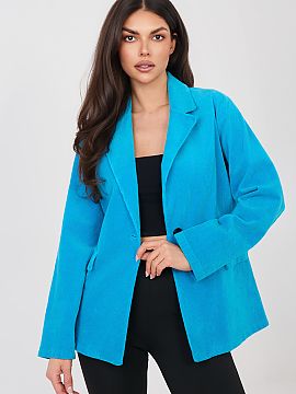 Sakko Rue Paris  Elegantný ženský kordovánový sakó v casualovom prevedení, ktorý sa skvele hodí tak na každodenné nosenie, ako aj do práce. Je to