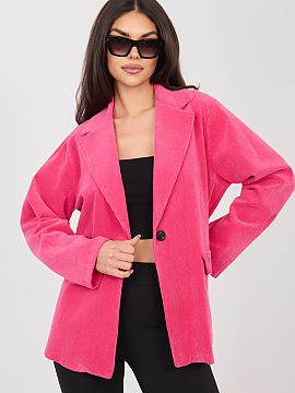 Sakko Rue Paris  Štýlový dámsky kordurový sako v casualovom prevedení, ktoré sa skvele hodí tak do každodenného života, ako aj do práce. Tento mo