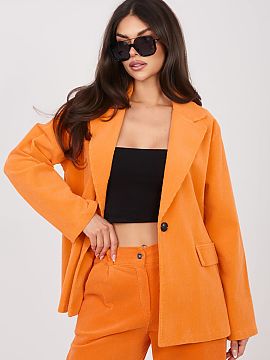 Sakko Rue Paris  Elegantný dámsky žaket zo štručkoviny v casualovom štýle, ktorý sa skvele hodí nielen na každodenné nosenie, ale aj do práce. Te