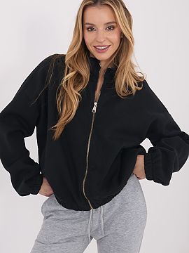 mikina Factory Price  Klasická dámska mikina v casual štýle je univerzálnou ponukou na každý deň. Hladký vzor jej dodáva minimalistický charakter, vďa