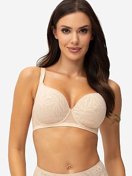 Podprsenka s vyztužením Gatta  Podprsenka s kosticami je skvelou kombináciou pohodlia a stabilnej podpory. Model je vybavený spodnými kosticami a zpevnenými košíčka