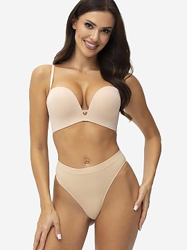 Klik Gatta  Push-up podprsenka je model vytvorený s cieľom zvýrazniť a opticky zväčšiť poprsie. Pánty s efektom 2 x push-up zdvíhajú a tvaruj