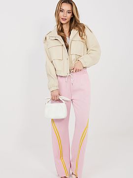 Tepláky Rue Paris  Dámske teplákové nohavice sú pohodlným a štýlovým návrhom na každý deň, ideálnym pre ženy, ktoré oceniajú pohodlie a modern�