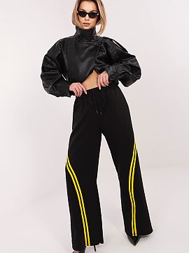 Tepláky Rue Paris  Dámske teplákové nohavice sú pohodlnou a štýlovou ponukou na každý deň, ideálnou pre ženy, ktoré oceniajú pohodlie a trendy, ne