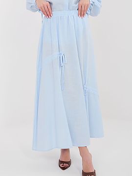 dlhá sukňa Italy Moda  Dlhá dámska sukňa v štýle casual, ideálna na každodenné outfity. Jej hladký vzor ju robí univerzálnou a ľahko kombinovateľnou s