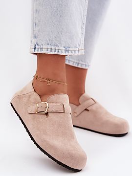 poltopánky Step in style  Poltopánky v štýle mokasín vyrobené z ekokože sú kombináciou pohodlia a trendy vzhľadu. Šmykľavý strih zabezpečuje rýchle obut