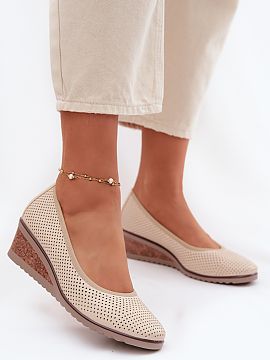 polobotky na klinovom podpätku Step in style  
