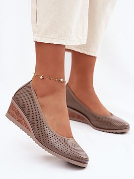 polobotky na klinovom podpätku Step in style  