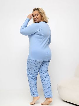 Pyžamo Plus Size Forever Pink