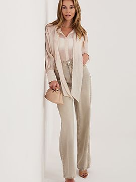 tričko s dlhým rukávom Italy Moda