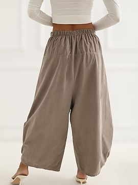 zamatové nohavice Italy Moda