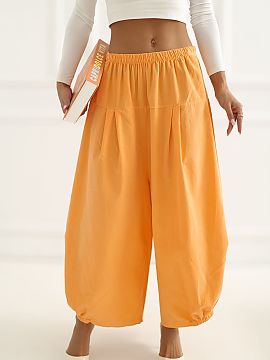 zamatové nohavice Italy Moda  Dámske štrukové nohavice vo voľnom štýle typu aládinky, ideálne na každý deň. Vyrobené z mäkkej a príjemnej bavlny, zaručujú