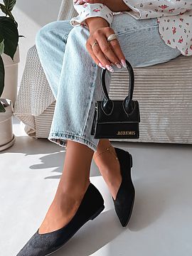 Balerinki Step in style  Baleríny z ekokože pre ženy sú štýlovým a pohodlným návrhom na každý deň. Plochý strih zabezpečuje pohodlie pri nosení, vďak