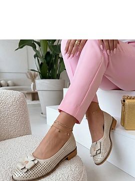 Balerinki Solea  Elegantné ažúrové baleríny sú dokonalou kombináciou pohodlia a ženského štýlu. Vyrobené z vysokej kvality prírodnej kože, posk