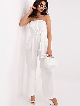 Overal Italy Moda  Dámsky overal v pásiky je elegantná a funkčná ponuka, ktorá sa hodí nielen do každodenných štýlov, do práce, ale aj na viac form