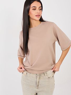 Tričko Rue Paris  Dámske tričko s basic alebo casual charakterom je nezameniteľným prvkom každodennej šatníkovej zostavy. Hladký strih z neho robí ne