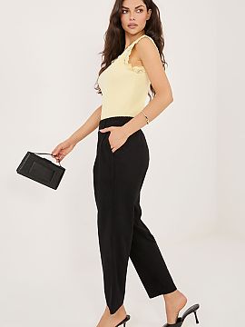 zamatové nohavice Rue Paris