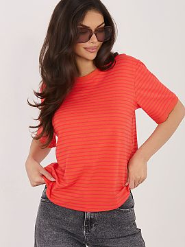 Tričko Rue Paris  Dámsky tričko s prúžkami je klasická ponuka v casual štýle, ideálna na každý deň. Nadčasový vzor mu dodáva univerzálny charak