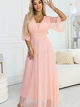 dlhé šaty Numoco  Keď plánujete svadbu alebo rodinnú oslavu, je dôležitá pohodlnosť a istota, že strih dobre sedí po celý deň. Táto veľká maxi �