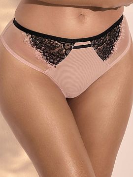 Brazílske figy Kinga  Figi brazilky Bunny B-1190/2 sú model, ktorý kombinuje pohodlie s atraktívnym, ženským dizajnom. Vyrobené z jemného, priehľadného t