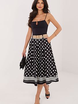 spódnica Italy Moda  Dámska midi sukňa je elegantná a univerzálna ponuka, ideálna nielen na každodenné nosenie do práce, ale aj na špeciálne príležit