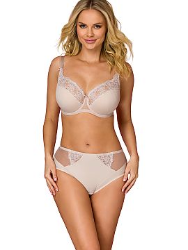 Semi-soft Vena  Podprsenka semi-soft VB-355 výrobcu VENA, ušitá na novej konštrukcii K15, určená najmä pre ženy s veľmi veľkým poprsím, košíky