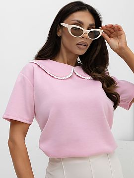 Blúzka Italy Moda  Elegantná blúzka s hladkým dokončením je univerzálnou ponukou, ideálna na každý deň, do práce a na viac formálne príležitosti.