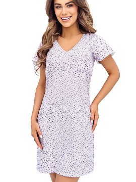 Nočná košeľa Donna  Dámska nočná košeľa Fiorella II s kvetinovým vzorom je ponukou pre ženy, ktoré preferujú pohodlie spojené s jemným, ženským št