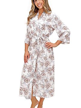 Župan Donna  Dlhý župan Elizabeth je kombináciou nadčasovej elegancie, pohodlia a starostlivo prepracovaných detailov. Model bol vytvorený s ohľad