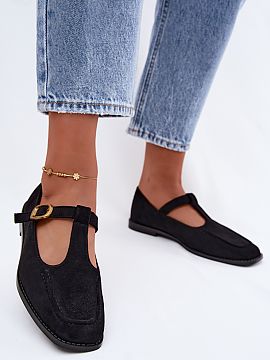 Poltopánky Step in style  Dámske poltopánky z imitácie zamšu sú štýlovou ponukou pre ženy, ktoré si cenia klasické strihy v modernom prevedení. Model inšp