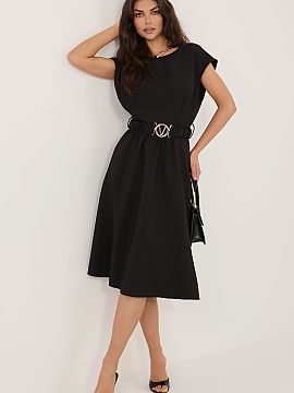 Šaty na deň Italy Moda  Štýlové a univerzálne midi šaty, ktoré sa skvele hodia na každodenné nosenie do práce, ale aj na elegantnejšie príležitosti. Roz