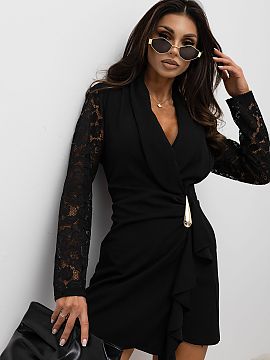 Spoločenské šaty Italy Moda  Elegantné mini šaty vytvorené pre ženy, ktoré si vážia eleganciu, štýl a výnimočné detaily. Jednoduchý strih krásne zdôrazňu