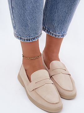 Mokasíny Step in style  Štýlové dámske mokasyny vyrobené z mäkkého ekologického semišu sú nadčasovou ponukou pre každodenné aj elegantnejšie štýlov�