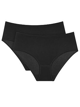 Sada Triumph  Figi vo dvojbalení Sense Of Cotton Midi 10225046-0004 sú spojením prírodného pohodlia a každodennej pohodlnosti, vytvorené pre ženy,
