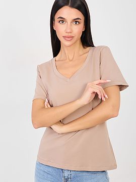 Tričko Rue Paris  Dámsky casual tričko je univerzálnou ponukou na každý deň, ktorá spája pohodlie s nadčasovým štýlom. Hladký, minimalistický di