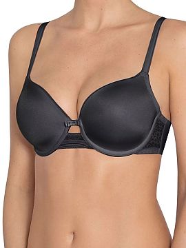Polstrovaná podprsenka Triumph  Podprsenka s kosticemi Beauty-Full Essential WP 10167834 v čiernej farbe je elegantná ponuka, ktorá kombinuje klasický štýl s pohodln�