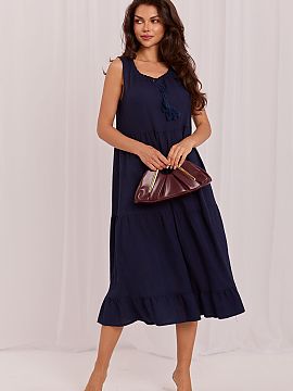 Šaty na deň Italy Moda  Štýlové letné šaty v boho štýle sú ideálnou voľbou pre ženy, ktoré oceňujú prirodzenosť, pohodlie a voľný, ženský vzhľad