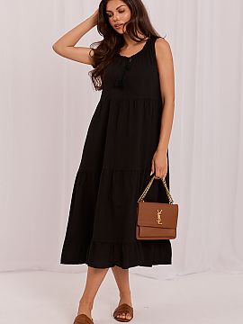 Šaty na deň Italy Moda  Štýlové letné šaty v boho štýle sú ideálnou voľbou pre ženy, ktoré si cenia prirodzenosť, pohodlie a voľný, ženský vzhľad.
