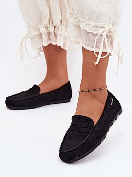 Mokasíny Step in style  Dámske mokasíny vyrobené z príjemného na dotyk ekokože sú skvelou kombináciou klasiky a pohodlia. Ich nadčasový strih umožňuje, 