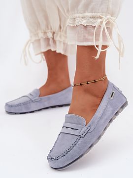 Mokasíny Step in style  Dámske mokasíny vyrobené z príjemného na dotyk ekokože sú skvelou kombináciou klasiky a pohodlia. Nadčasový strih zaručuje, že m