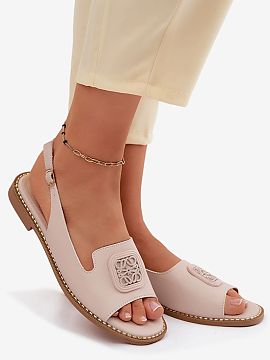 Sandále Step in style  Dámske sandále z prírodnej kože od značky S.Barski sú elegantnou a pohodlnou ponukou na teplé dni. Klasický strih robí model ideál