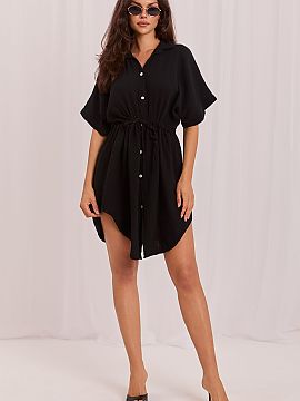 Šaty na deň Italy Moda  Ľahké a neuveriteľne pohodlné mušlinové šaty sú ideálnou voľbou na letné dni. Voľný oversized strih zaručuje slobodu pohybu a 