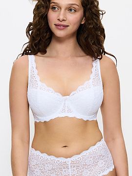 Soft Triumph  Podprsenka soft Amourette 10209584-0003 je elegantnou ponukou pre ženy, ktoré oceniajú pohodlie, vynikajúcu podporu a nadčasový štýl